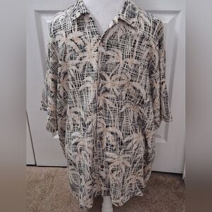 Vintage Silk Hawaiian Shirt    Size XXL0